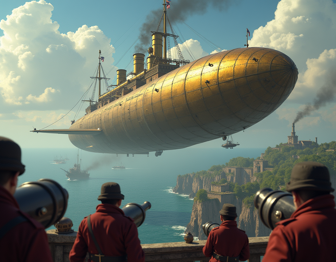 Sky Pirates’ Airship