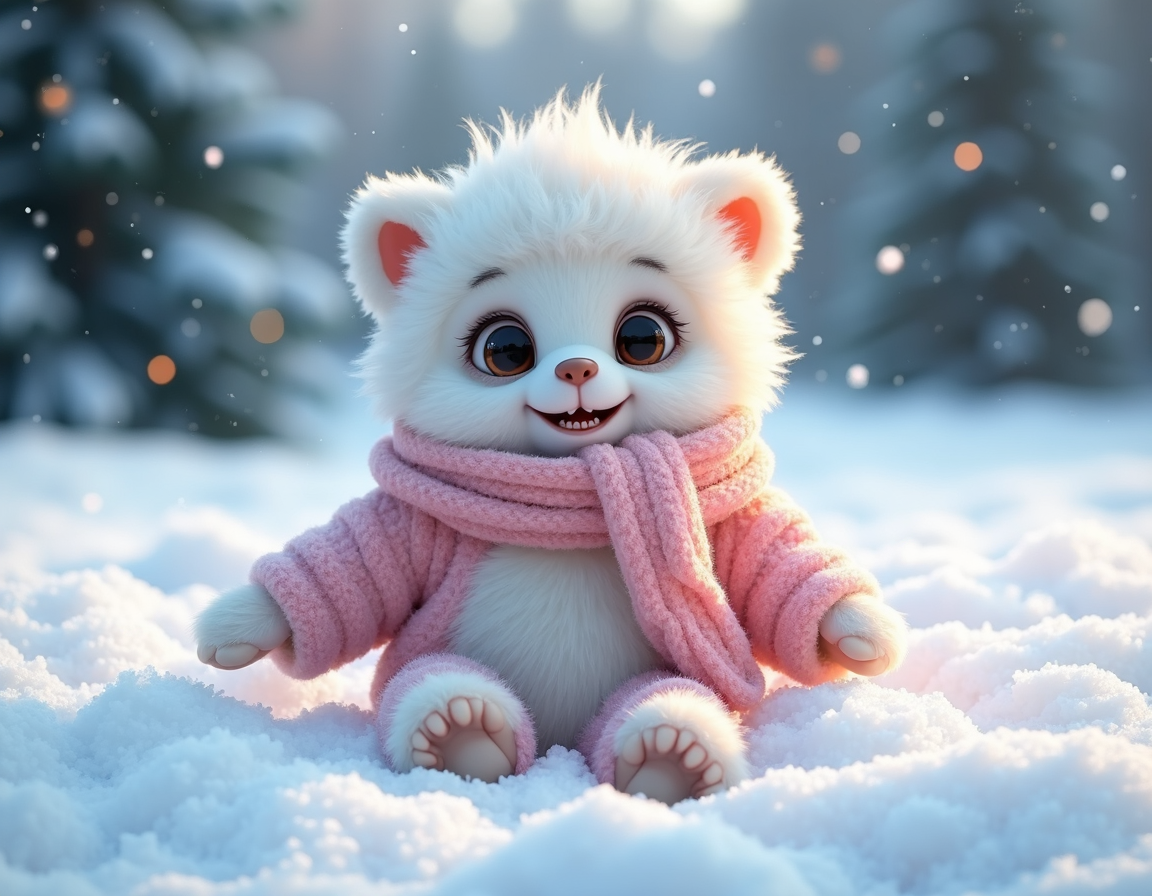 Playing in the Snow