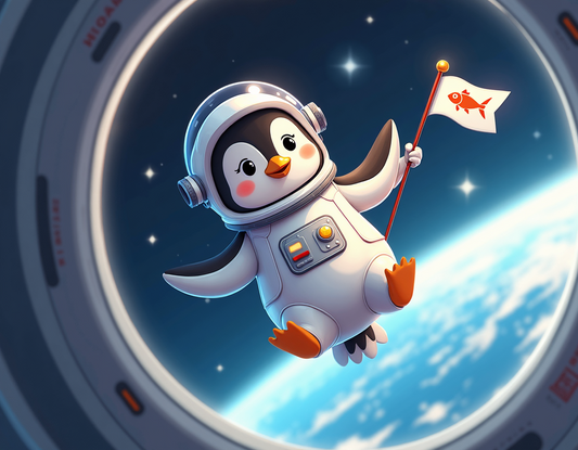Floating in Space