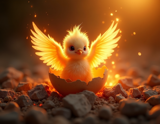 Baby Phoenix Emerges