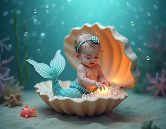 Mermaid and her Pearls